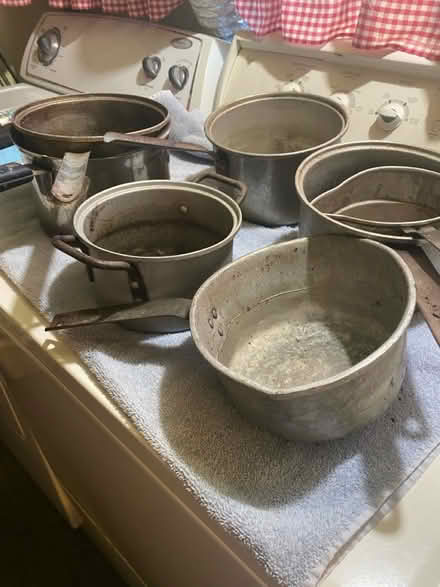 Photo of free Lots of old pots and candle wax (Fremont) #3