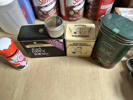 Photo of free various storage tins new and vintage (Upper Holloway N4) #1