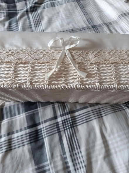 Photo of free Cream wicker basket (Bexhill TN39) #1