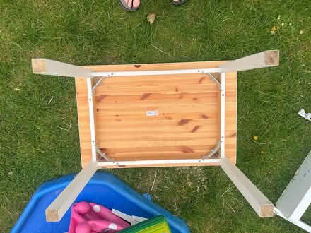 Photo of free Ikea Sundvik kids table (ME13) #3
