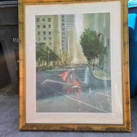 Photo of free Framed & Matted Artwork (94041 Mountain View) #2