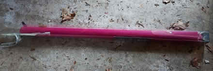 Photo of free Berry pink roller blind (Frimley) #1