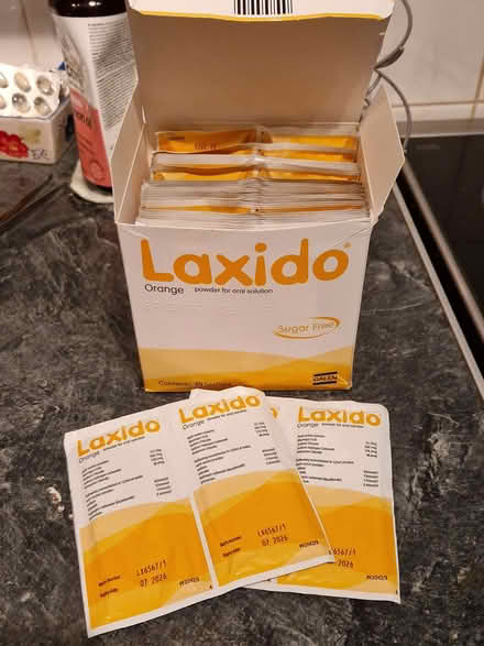 Photo of free Laxido sachets (Smallburgh NR12) #1