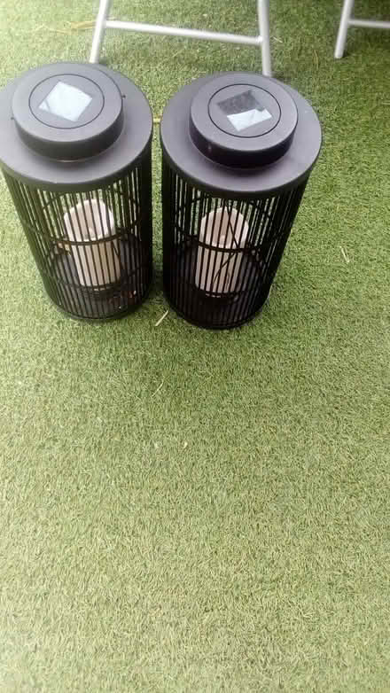 Photo of free Solar lantern's black (Folkestone Kent) #1