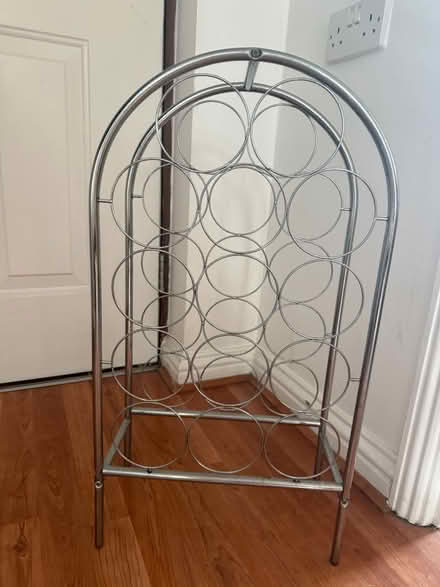 Photo of free Metal wine rack (Hackney Wick E9) #1