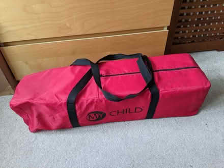 Photo of free Folding travel cot (Tadworth KT20) #1