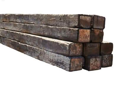 Photo of 6" x6" rail road ties (Golden Triangle) #1