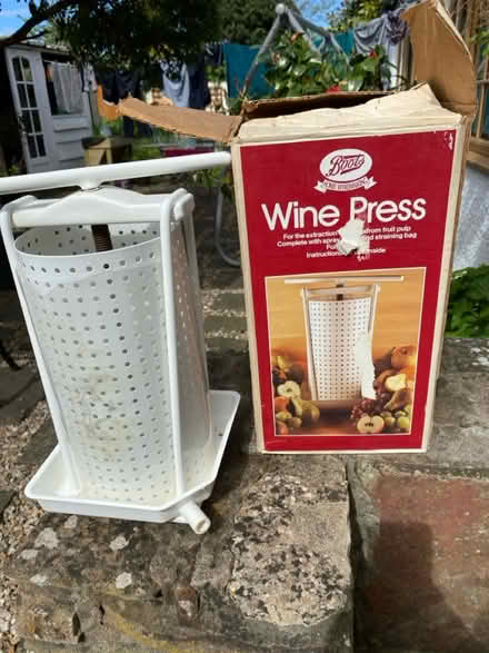 Photo of free Boots wine press (Mangotsfield BS16) #1