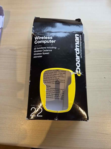 Photo of free Boardmand Wireless Cycling Computre (Staveley LA8) #3
