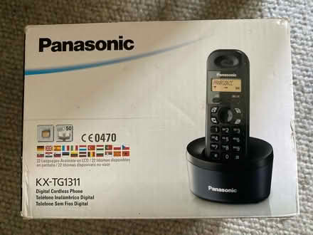 Photo of free Panasonic digital cordless phone (GU26 6SP) #1