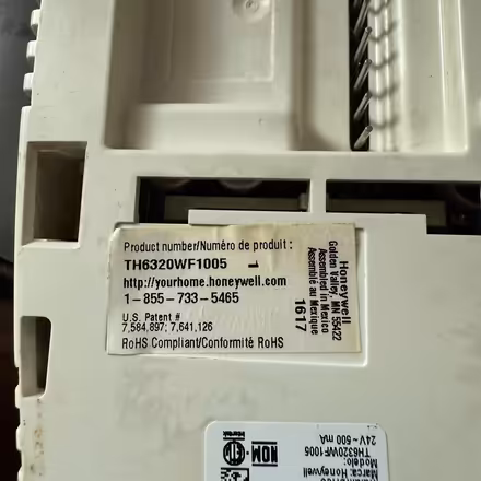 Photo of free Honeywell thermostat- used (Long hill, NJ) #2