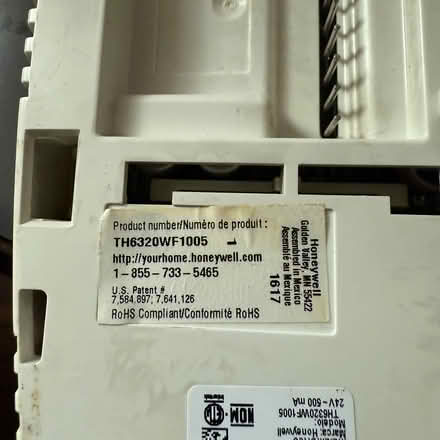Photo of free Honeywell thermostat- used (Long hill, NJ) #2