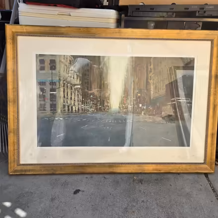 Photo of free Framed & Matted Artwork (94041 Mountain View) #3