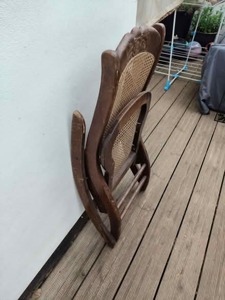 Photo of free Beautiful old french rocking chair (Kenley CR8) #3