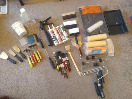 Photo of free Various painting and decorating items (Bricknell HU5) #1