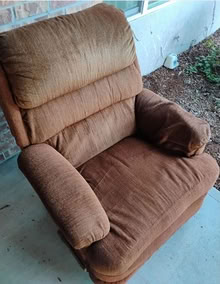 Photo of free Small brown recliner (Tumwater) #1