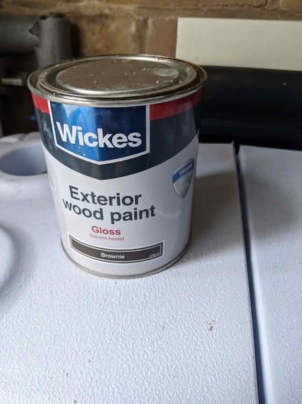 Photo of free Exterior wood paint brown (Woking GU22) #1