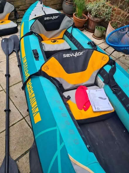 Photo of free Sevymor kayak with an air leak (hop SE23) #4