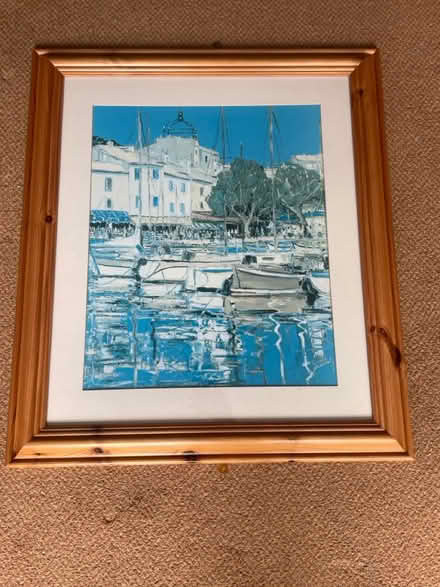 Photo of free Framed picture (Hamworthy BH15) #1