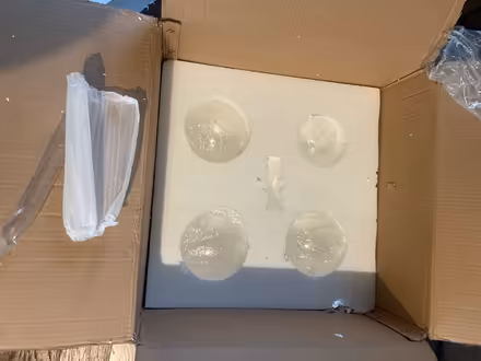 Photo of free Nordic art molecular light fitting (Stockwell SW9) #4