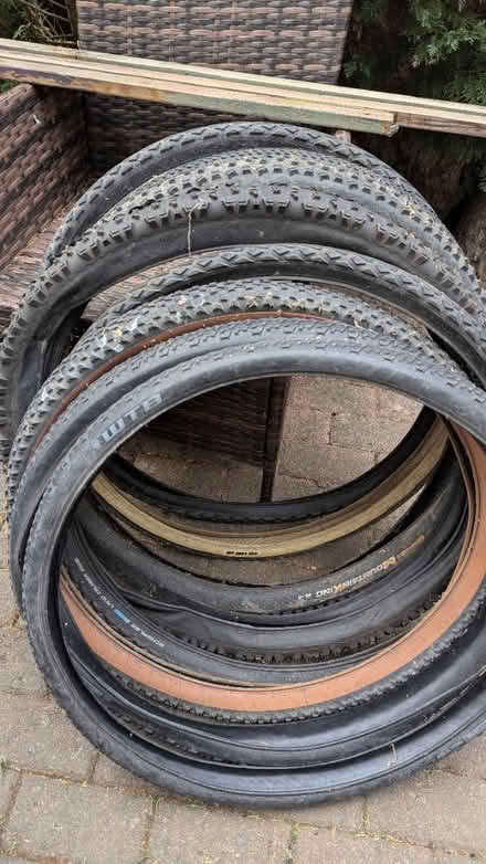 Photo of free Mountain bike tyres (Aylesbury near smh hp21) #1