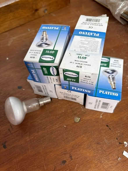 Photo of free 5 SES 40w spotlight bulbs R50 (RG8 (Whitchurch Hill)) #1