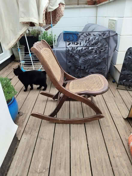 Photo of free Beautiful old french rocking chair (Kenley CR8) #2