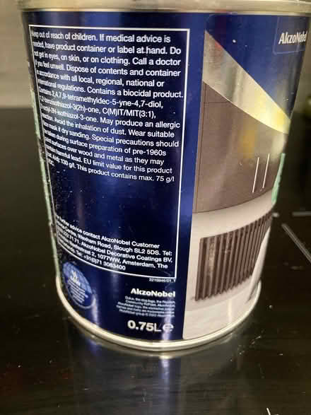 Photo of free Dulux Multi-surface Paint, 0.75l (AB12) #2
