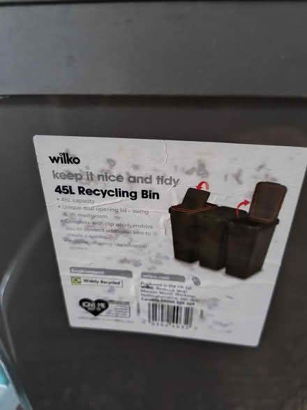 Photo of free 45 litre plastic bin (Hitchin - SG4) #1