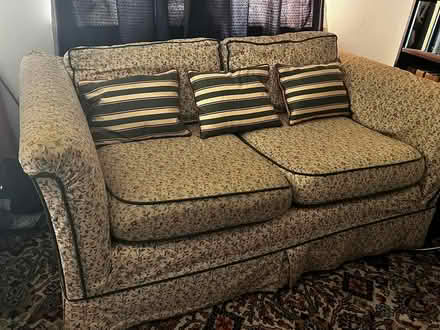 Photo of free Two-seater sofa (Cholsey (Cholsey (OX10)) #1