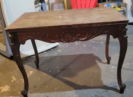 Photo of free Wooden end table (North side of Elmhurst) #1