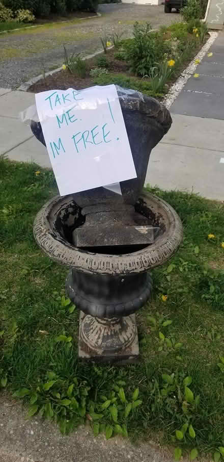 Photo of free Outdoor Flower Pots (Friendship Heights) #1