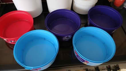 Photo of free 8 plastic tubs-food or otherwise (Witham) #2