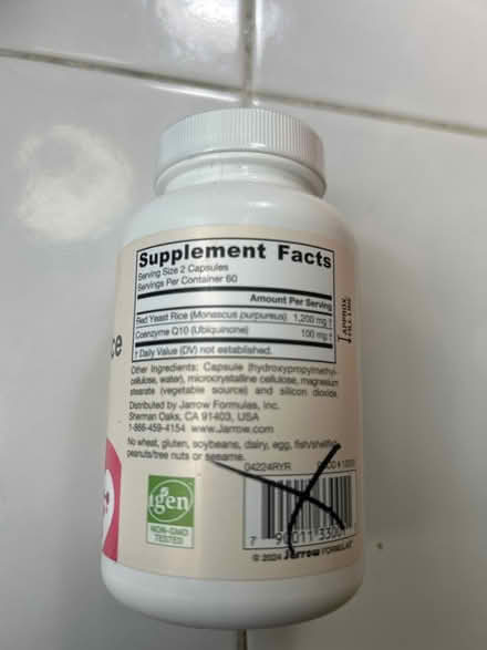Photo of free Red Yeast Rice + Co-Q10 (10011 (17th & 9th)) #3