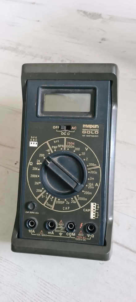 Photo of free Digital Multi-Meter / Test Meter in Protective Case (Whitley CV3) #1
