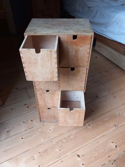 Photo of free Ikea Wooden Box drawers unit (NW10) #4