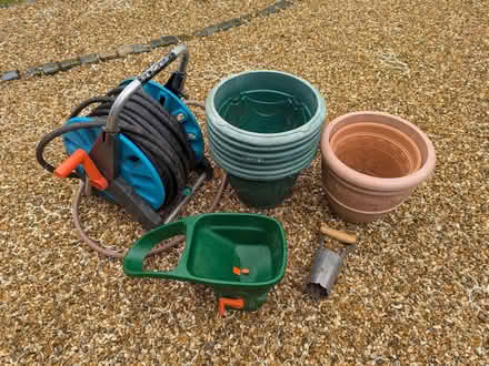 Photo of free Garden hose, pipe, plant pot, etc (Saltney CH4) #1