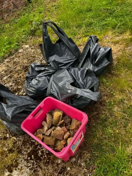 Photo of free 5 bags of rubble (Yalding ME18) #1