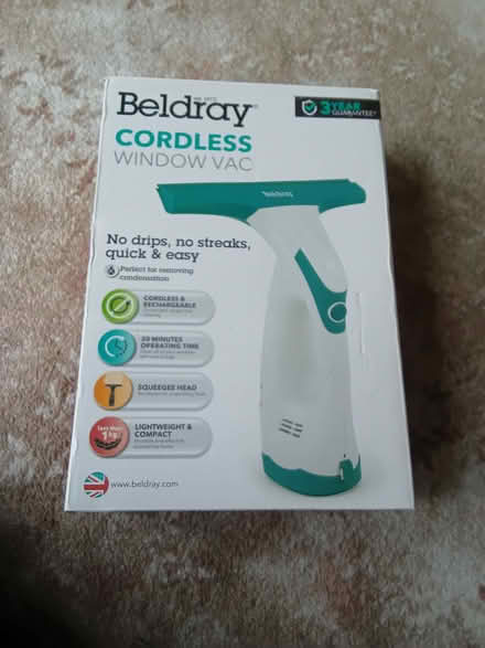 Photo of free Cordless Window Vac (Olton B92) #1