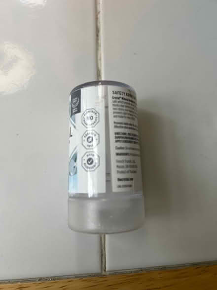 Photo of free Unscented Mineral Deodorant Stick (10011 (17th & 9th)) #2