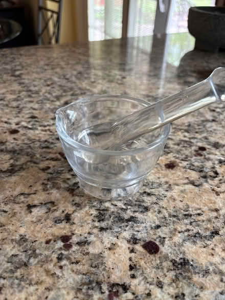 Photo of free Glass mortar and pestle (Columbia MD) #1