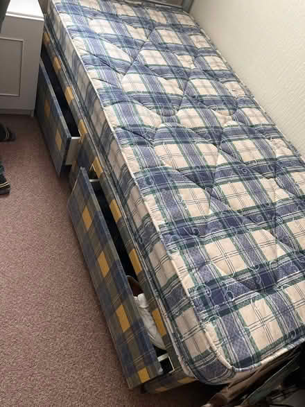Photo of free Single storage divan x2 (Long eaton NG10) #1