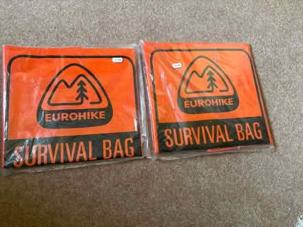 Photo of free 2 Euro hike survival bags (Fareham PO16) #3