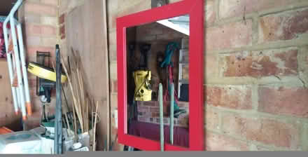 Photo of free Red wall mirror (Caversham Park RG4) #1