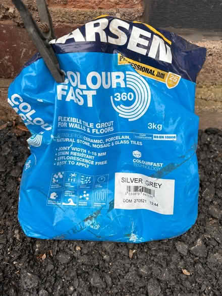 Photo of free Grout - silver grey (Hereford HR1) #1