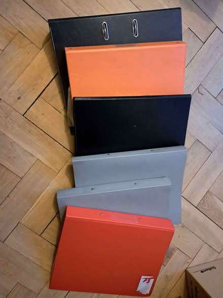 Photo of free A4 folders and clear plastic pockets (Woodingdean BN2) #1