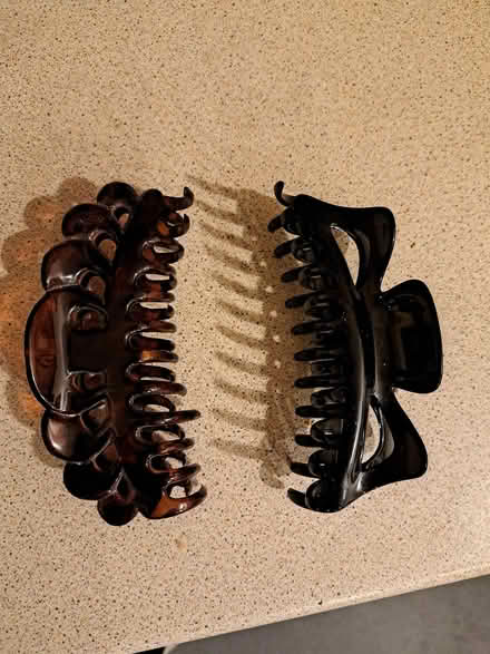 Photo of free two large hairclips (Woodingdean BN2) #1