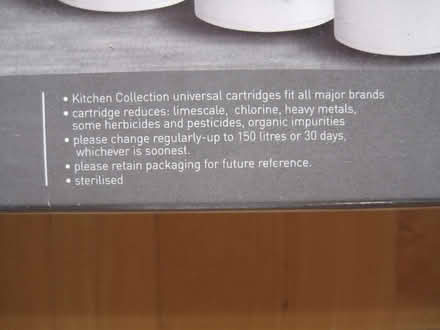 Photo of free Water filter cartridges (Ruddington NG11) #2