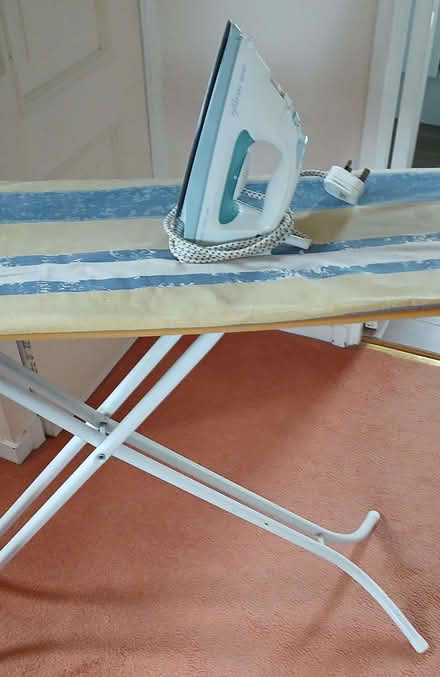Photo of free Iron and iron board (Whins of Milton FK7) #1