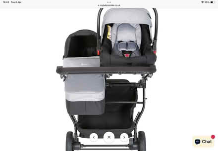 Photo of free My child Double Carrycot/buggy (Panshanger AL7) #1
